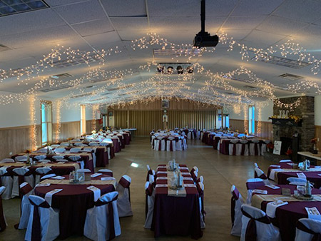 Affordable Wedding Hall & Rental Facility at Camp Pioneer in Beverly, WV